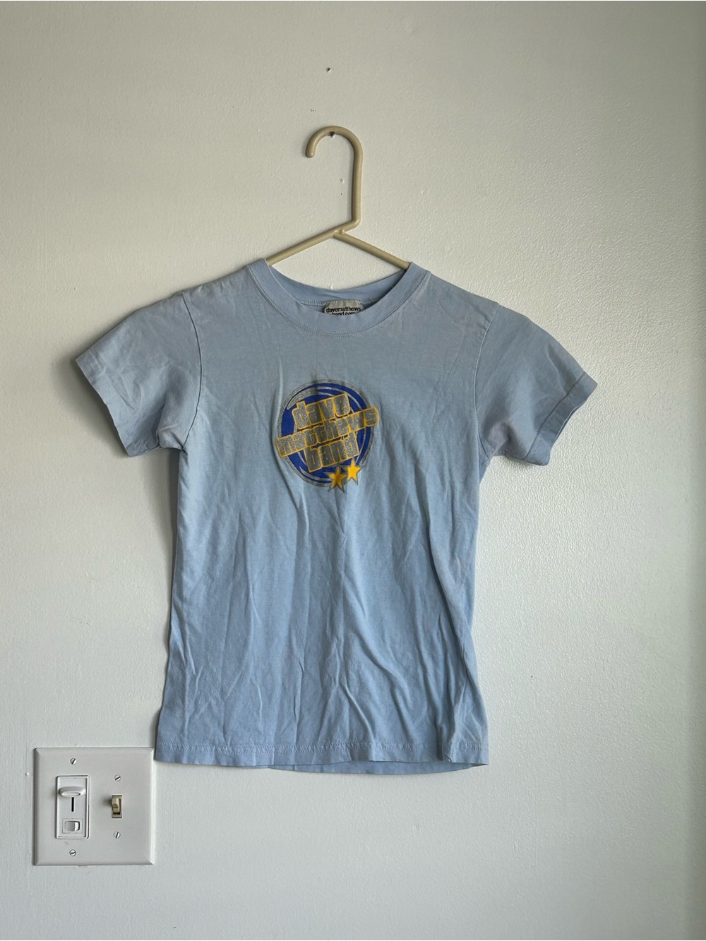 Vintage Dave Matthew’s Band Graphic T-Shirt Kid’s Size Small Band Tee